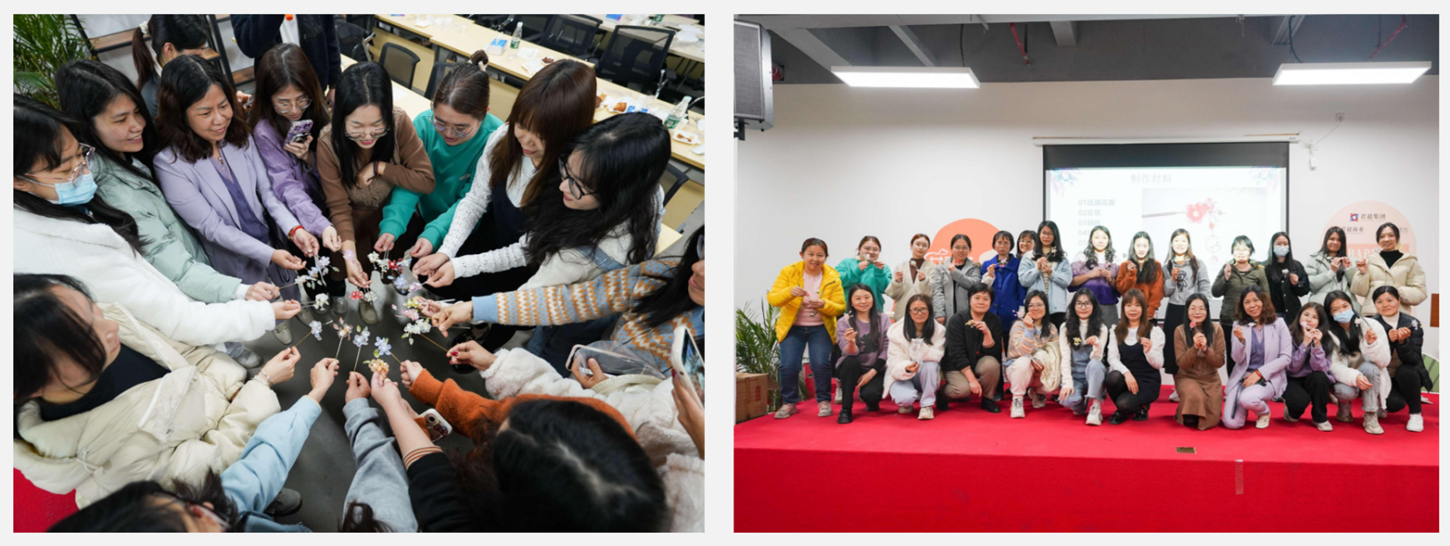 花漾女神 “簪”放风华——君超集团妇女节活动